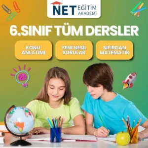 6. Sınıf Tüm Dersler Eğitim Seti
