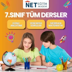 7. Sınıf Tüm Dersler Eğitim Seti